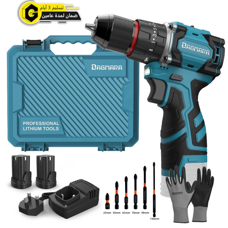 Excellent original cordless drill with free accessories